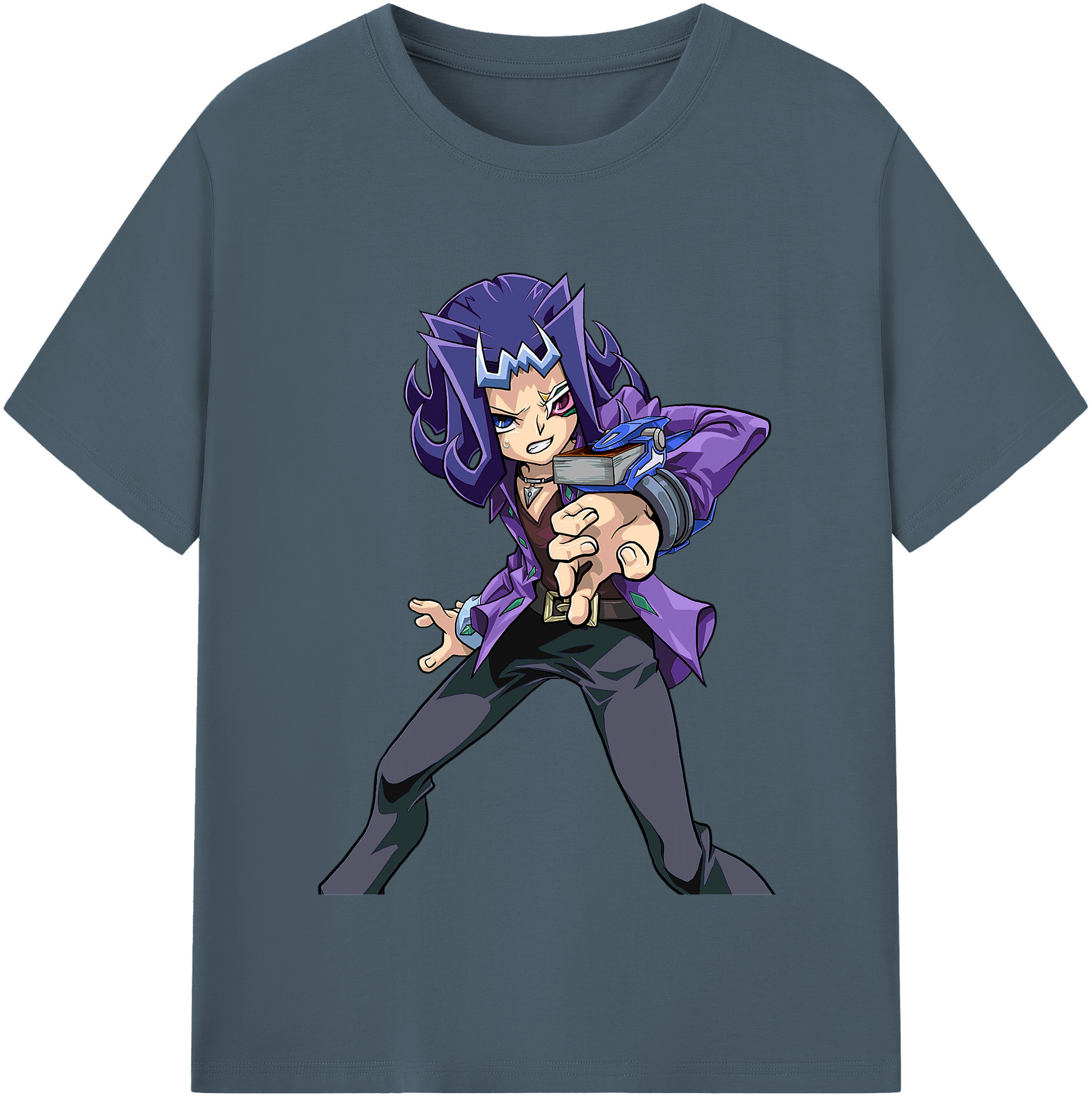 （画像用） 遊☆戯☆王 Yu-Gi-Oh! 綿100％半袖Tシャツ（フロントプリント）